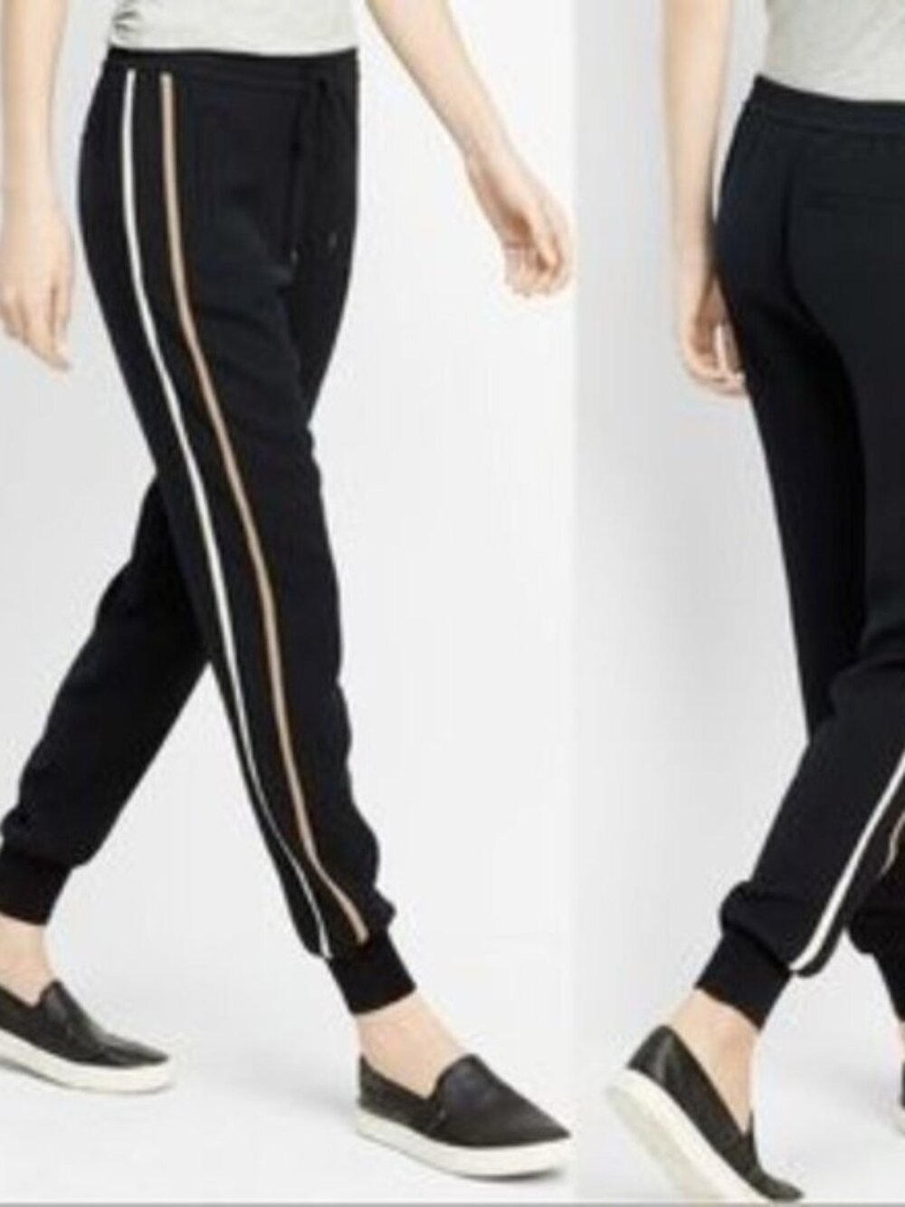 • VINCE • double stripe jogger